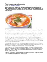 Ăn cá chữa chứng xuất tinh sớm