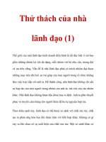 Thử thách của nhà lãnh đạo (1) potx