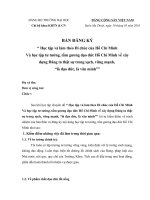 Học tập tư tưởng  “là đạo đức, là văn minh””