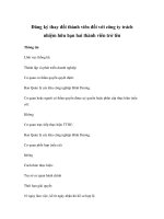 Đăng ký thay đổi thành viên đối với công ty trách nhiệm hữu hạn hai thành viên trở lên potx