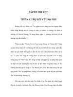 SÁCH LINH KHU - THIÊN 6: THỌ YẾU CƯƠNG NHU pptx