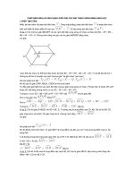DÙNG PHÉP BIẾN HÌNH ĐỂ CM HÌNH HỌC