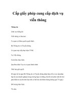 Cấp giấy phép cung cấp dịch vụ viễn thông ppsx