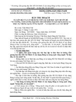 Bài thu hoạch về Học tạp và làm theo Tư tưởng đạo đức Hồ Chí Minh