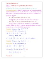 Chương 2: GIỚI HẠN VÀ SỰ LIÊN TỤC CỦA HÀM SỐ pot