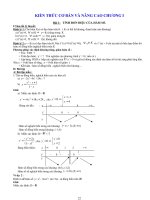 KIẾN THỨC CƠ BẢN & NC CHƯƠNG I GT 12
