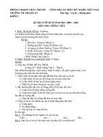 ĐẾ THI HKII LỚP 2 TV-T