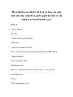 Thẩm định báo cáo kinh tế kỹ thuật sử dụng vốn ngân sách nhà nước thuộc thẩm quyền quyết định đầu tư của chủ tịch ủy ban nhân dân cấp xã doc