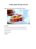 1 khay thạch đủ loại trái cây pptx