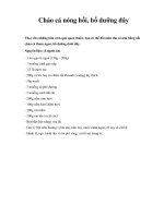 Cháo cá nóng hổi, bổ dưỡng đây potx