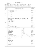 dap an thi HKI toan7_09_10