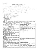 ĐỊA LÍ 9 CẢ NĂM HAY