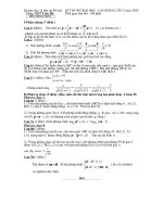 Đề thi thử lần 2 THPT Liên Hà