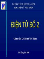 Công nghệ Số - Mạch Điện Tử part 1 pdf