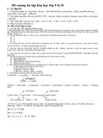 de cuong on tap hoa 9 hoc ki 2 đây du