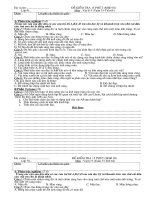 kiểm tra 15 phút lần 2 kì 2