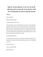 Đăng ký văn bản thông báo về việc xử lý tài sản thế chấp bằng quyền sử dụng đất, tài sản gắn liền với đất tại Văn phòng đăng ký quyền sử dụng đất cấp tỉnh ppt