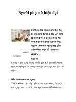 Người phụ nữ hiện đại pps