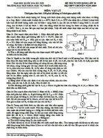 Đề thi chuyên Lý 1.5