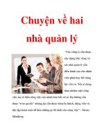 Chuyện về hai nhà quản lý potx