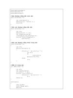 Lập trình C- Bài tập 8 potx