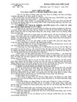 Qui chế hoạt động chi bộ trường học