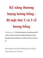 Kỹ năng thương lượng lương bổng Bí mật thứ 2 và 3 về lương pps