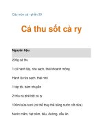 Các món cá –phần 39 ppt