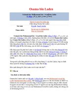 Osama Binladen là ai?