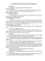 QUY ĐỊNH VỀ PHÚC KHẢO THI TỐT NGHIỆP 2010