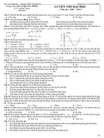 ĐỀ THI THỬ ĐH - CĐ (CÓ ĐÁP ÁN)