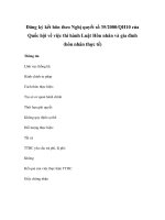 Đăng ký kết hôn theo Nghị quyết số 35/2000/QH10 của Quốc hội về việc thi hành Luật Hôn nhân và gia đình (hôn nhân thực tế) doc