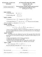 Toán - thi 10 - hải Dương 2009 - 2010