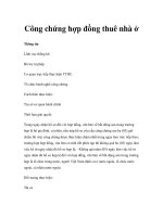 Công chứng hợp đồng thuê nhà ở ppsx