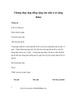 Chứng thực hợp đồng tặng cho nhà ở (ở nông thôn) potx