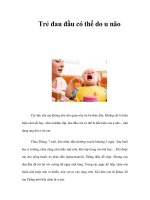 Trẻ đau đầu có thể do u não ppsx