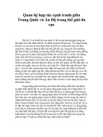 Quan hệ hợp tác cạnh tranh giữa trung quoc va an do.doc