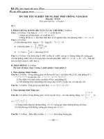 ĐỀ ÔN THI TN 2010 - ĐỀ SỐ 5