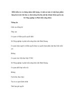 Miễn kiểm tra và chứng nhận chất lượng, vệ sinh an toàn vệ sinh thực phẩm hàng hoá trước khi đưa ra thị trường tiêu thụ nội địa (thuộc thẩm quyền của Sở Nông nghiệp và Phát triển nông thôn) ppt