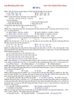 Tự Ôn Thi ĐH Đề Số 4