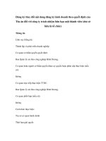 Đăng ký thay đổi nội dung đăng ký kinh doanh theo quyết định của Tòa án đối với công ty trách nhiệm hữu hạn một thành viên (chủ sở hữu là tổ chức) pdf