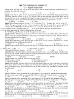 Đề Thi thử ĐH tháng 4/2010