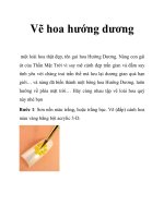 Vẽ hoa hướng dương pps