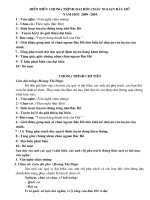 Chuong trinh dai hoi CNBH namhoc 2009 - 2010