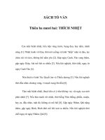 SÁCH TỐ VẤN - Thiên ba mươi hai: THÍCH NHIỆT pps