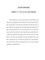 SÁCH LINH KHU - THIÊN 77 : CỬU CUNG BÁT PHONG ppsx