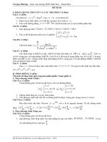 Đề số 20 ôn thi ĐH năm 2010