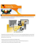 Học Photoshop : Chương 13