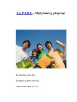A.S.P.I.R.E. - Một phương pháp học pps