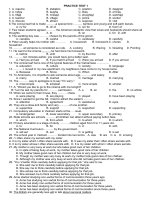 PRACTICE TEST 1